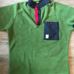 Green Topo Designs Fleece Pullover